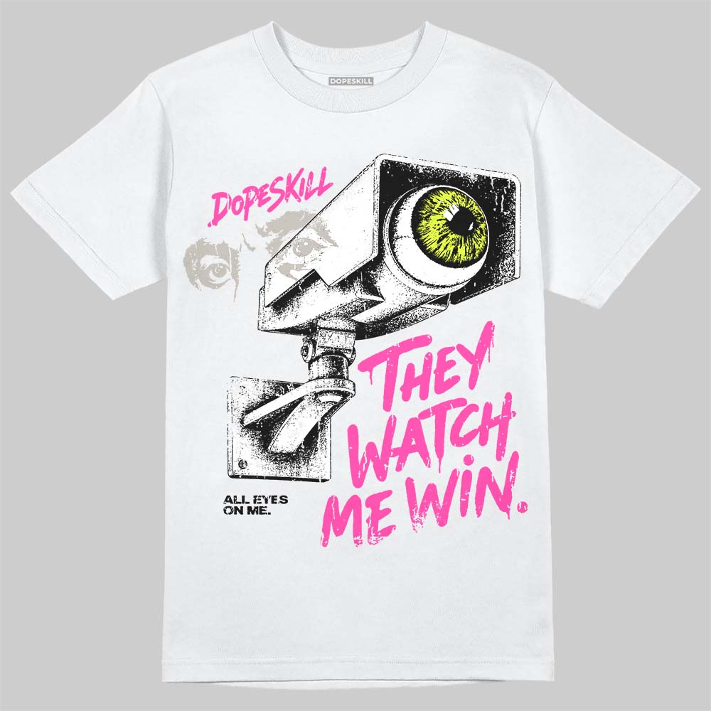 Tennis Day 7s DopeSkill T-Shirt They Watch Me Win Graphic