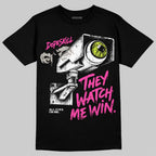 Tennis Day 7s DopeSkill T-Shirt They Watch Me Win Graphic