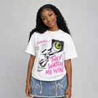 Tennis Day 7s DopeSkill T-Shirt They Watch Me Win Graphic