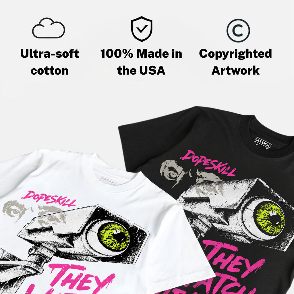 Tennis Day 7s DopeSkill T-Shirt They Watch Me Win Graphic