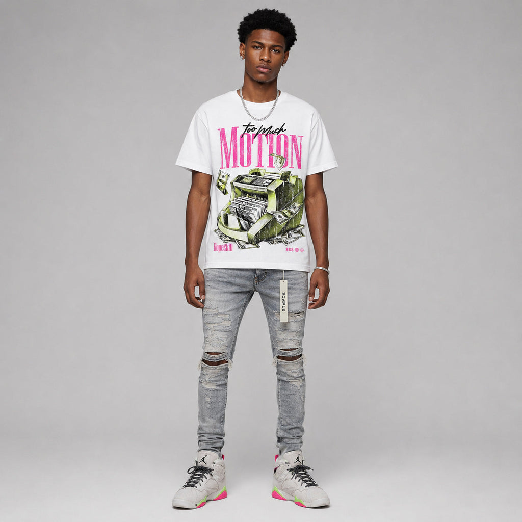 Tennis Day 7s DopeSkill T-Shirt Too Much Motion Graphic