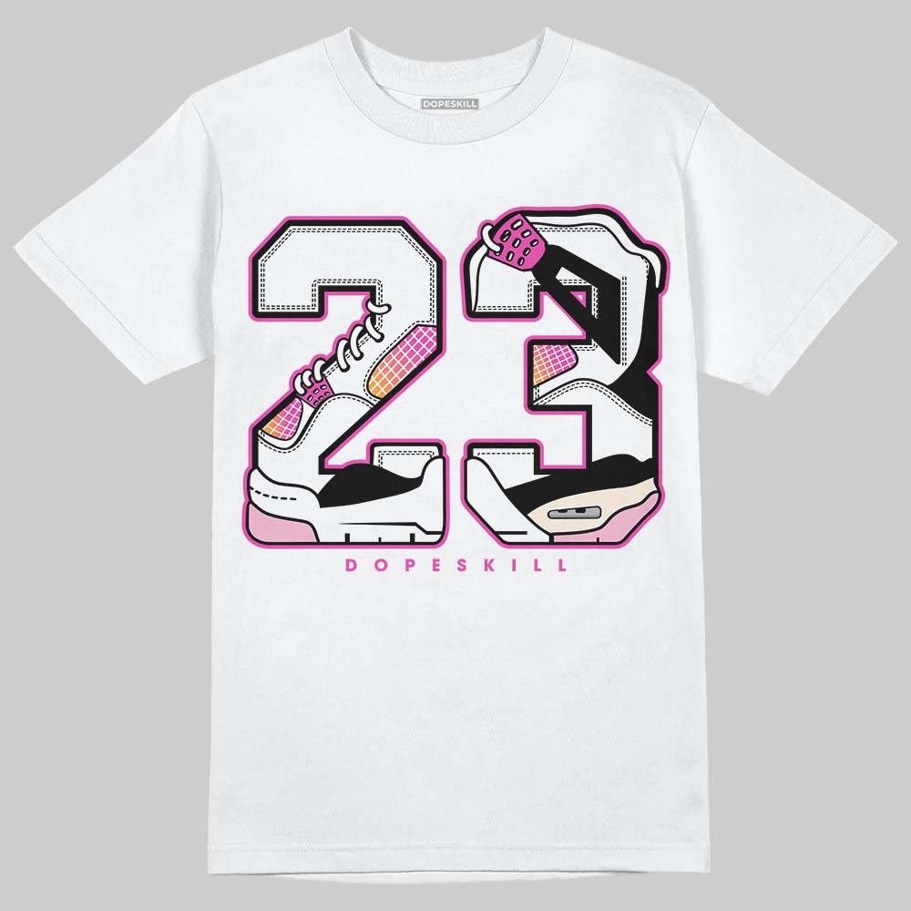 Comic 4s DopeSkill T-Shirt 23 with 4s Pattern Graphic