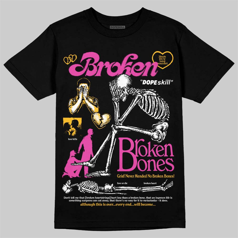 Comic 4s DopeSkill T-Shirt Broken Bones Graphic