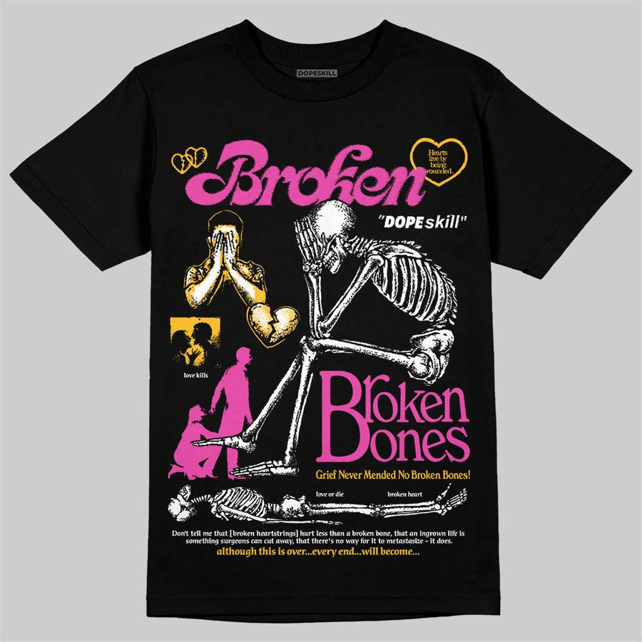 Comic 4s DopeSkill T-Shirt Broken Bones Graphic