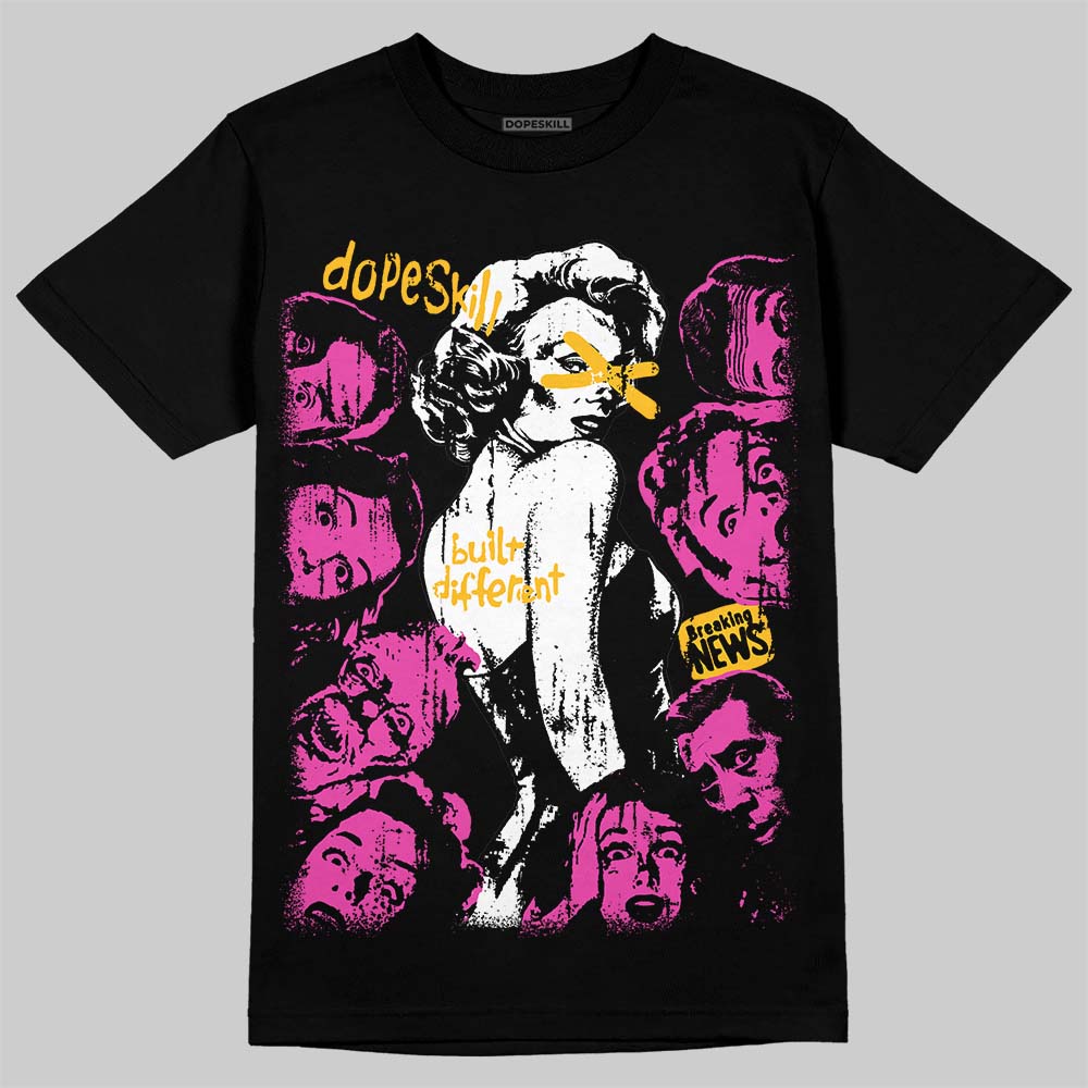 Comic 4s DopeSkill T-Shirt Built Different Graphic