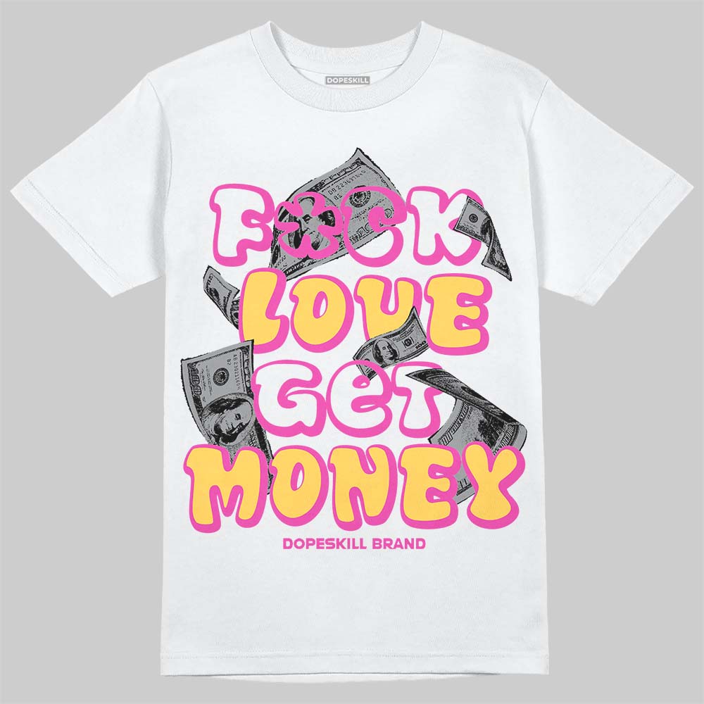 Comic 4s DopeSkill T-Shirt F#ck Love Get Money Graphic