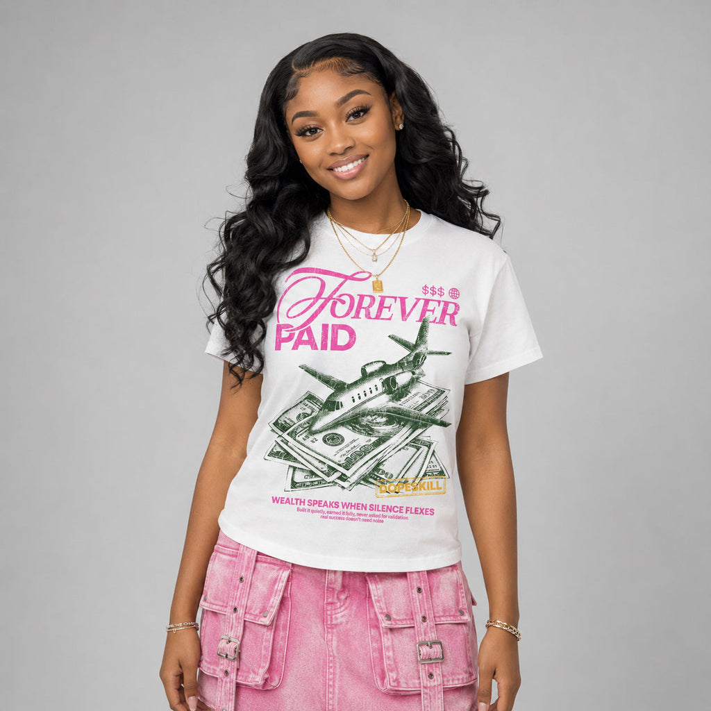 Comic 4s DopeSkill T-Shirt Forever Paid Graphic