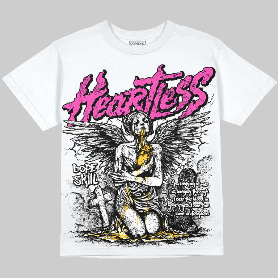 Comic 4s ChanceGift Oversize Print T-Shirt Heartless Graphic