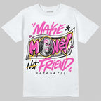 Comic 4s DopeSkill T-Shirt Make Money Not Friend Typo Graphic
