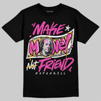Comic 4s DopeSkill T-Shirt Make Money Not Friend Typo Graphic