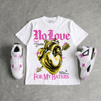 Comic 4s DopeSkill T-Shirt No Love For My Haters Graphic