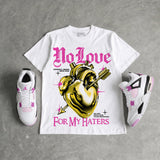 Comic 4s DopeSkill T-Shirt No Love For My Haters Graphic