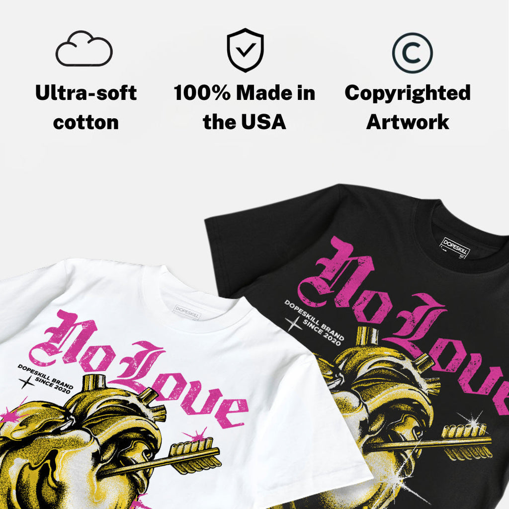 Comic 4s DopeSkill T-Shirt No Love For My Haters Graphic