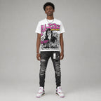 Comic 4s DopeSkill Oversize Print T-Shirt No Money No Lust Graphic