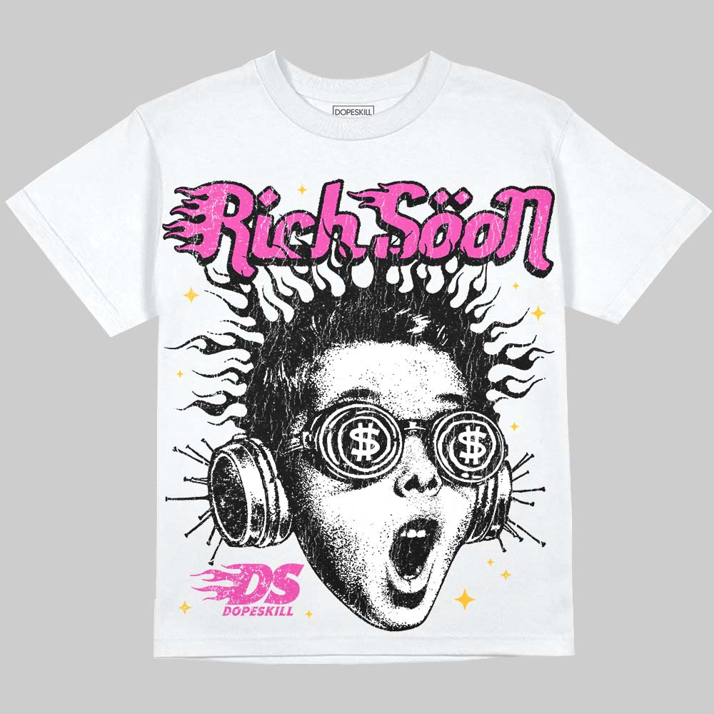 Comic 4s DopeSkill Oversize Print T-Shirt Rich Soon Graphic