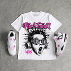 Comic 4s DopeSkill Oversize Print T-Shirt Rich Soon Graphic