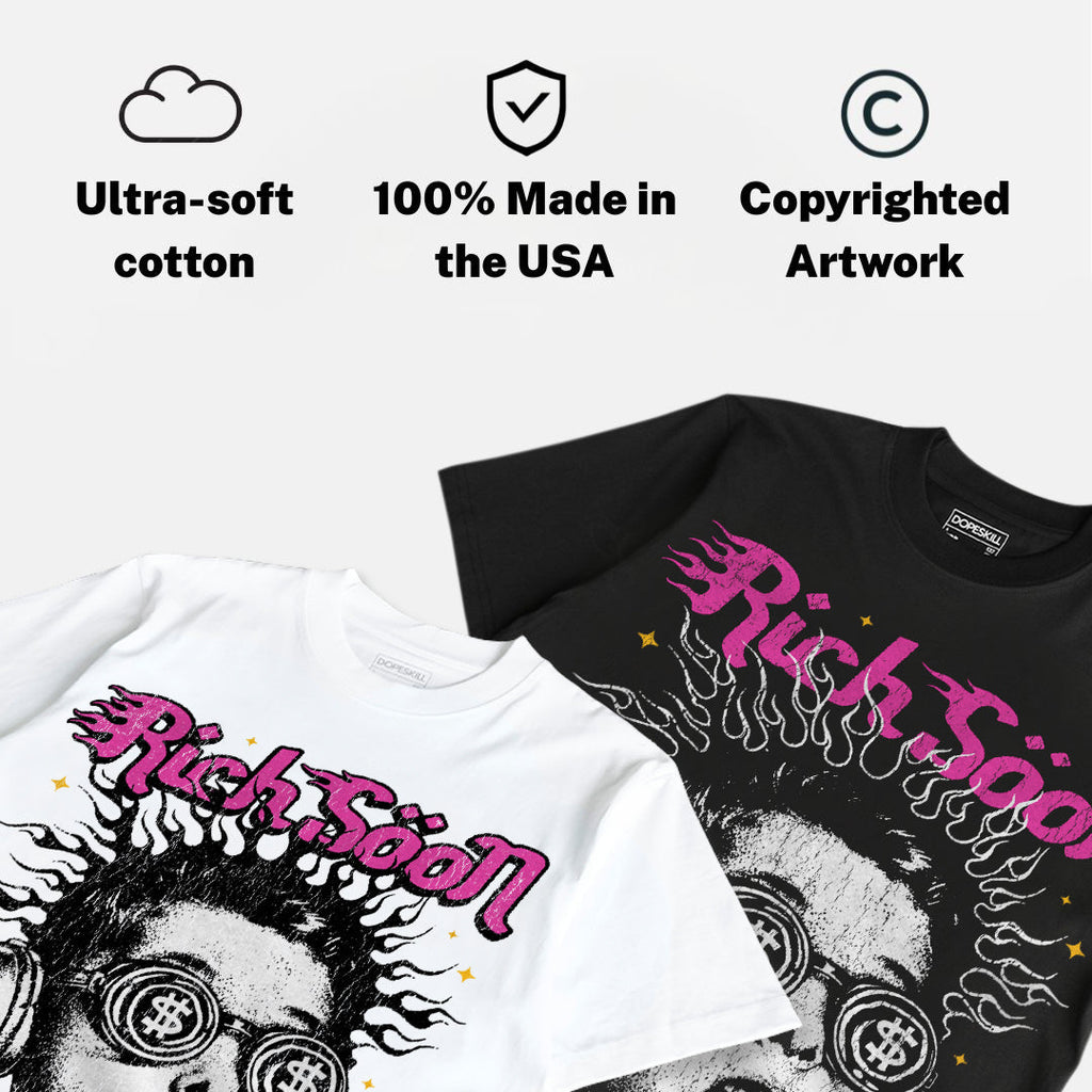 Comic 4s DopeSkill Oversize Print T-Shirt Rich Soon Graphic