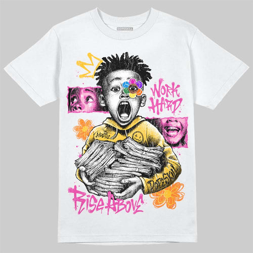 Comic 4s DopeSkill T-Shirt Work Hard Rise Above Graphic