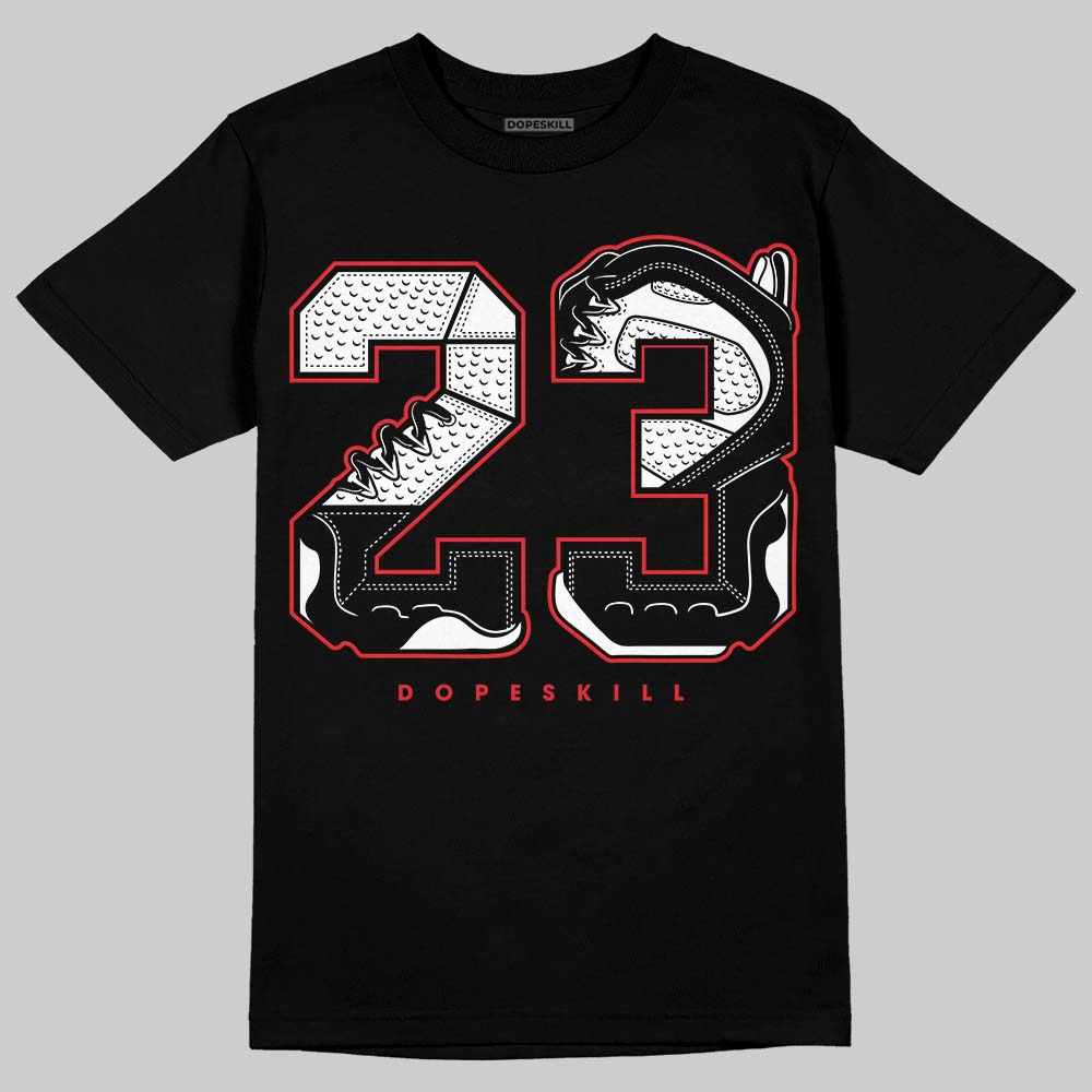 Space Jam 9s DopeSkill T-Shirt 23 with 9s Pattern Graphic
