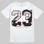 Space Jam 9s DopeSkill T-Shirt 23 with 9s Pattern Graphic