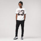 Space Jam 9s DopeSkill T-Shirt 23 with 9s Pattern Graphic