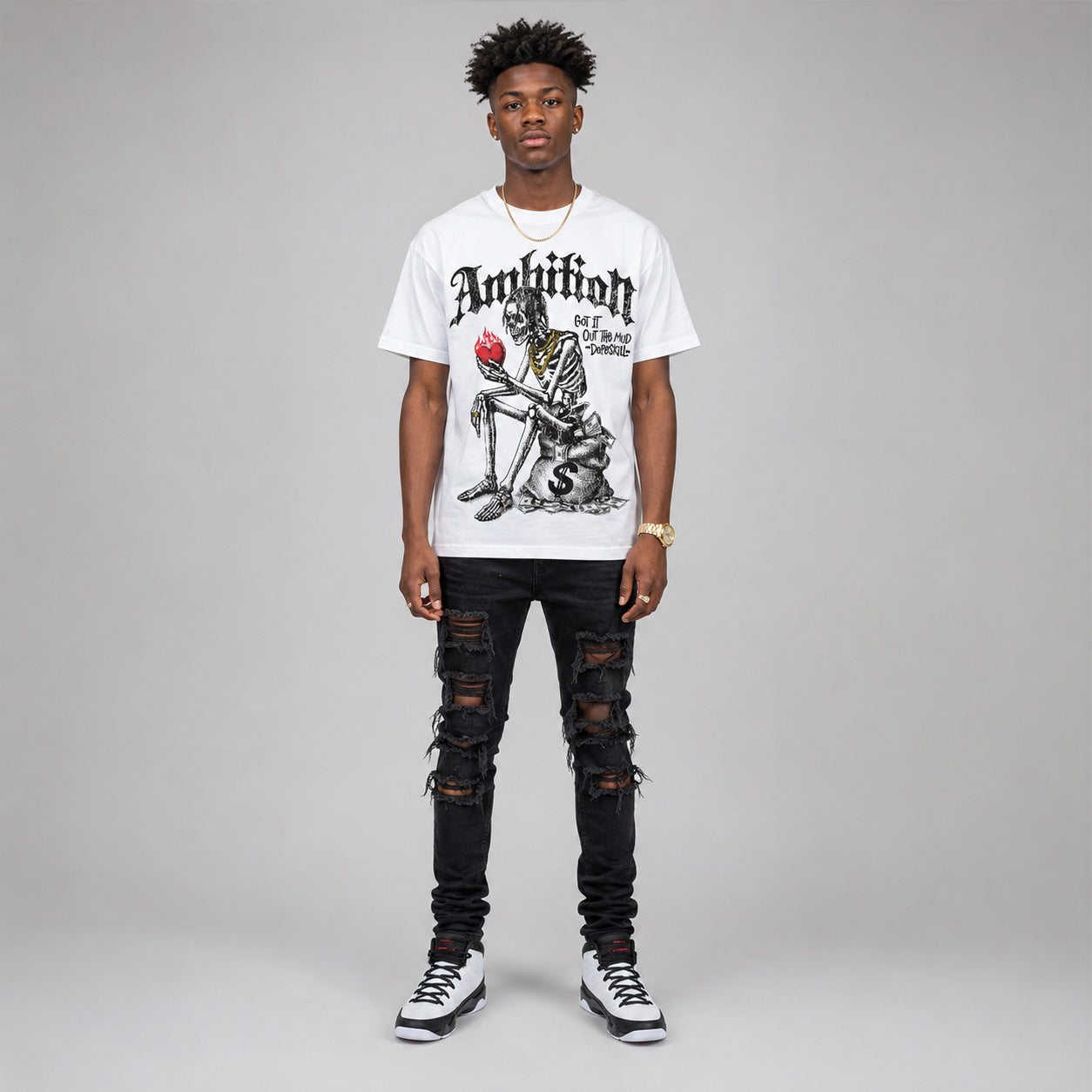 Space Jam 9s DopeSkill T-Shirt Ambition Graphic