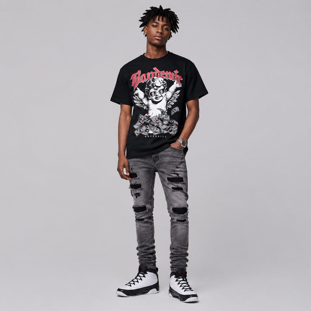 Space Jam 9s DopeSkill T-Shirt Bandemic Graphic