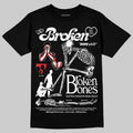 Space Jam 9s DopeSkill T-Shirt Broken Bones Graphic