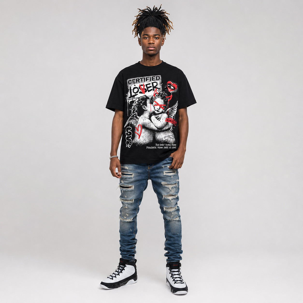 Space Jam 9s DopeSkill T-Shirt Certified Lover Graphic