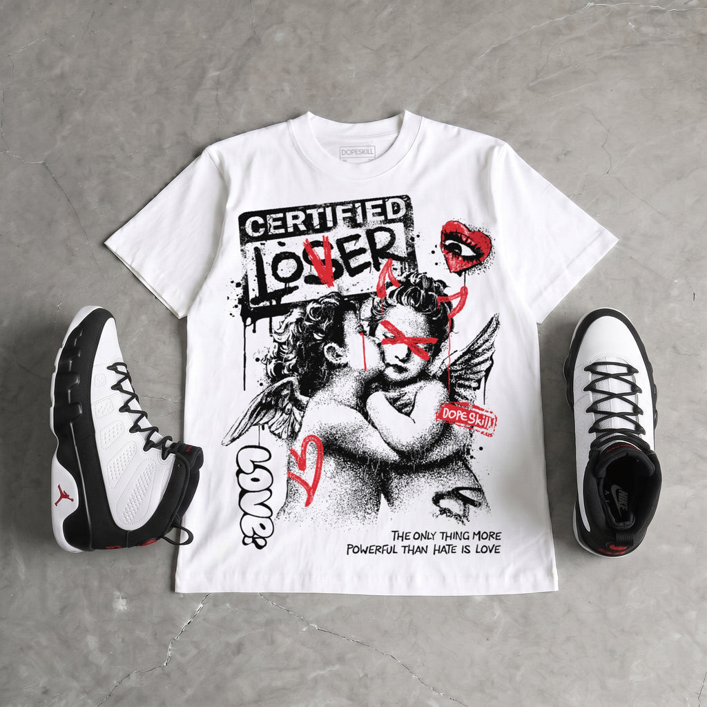 Space Jam 9s DopeSkill T-Shirt Certified Lover Graphic