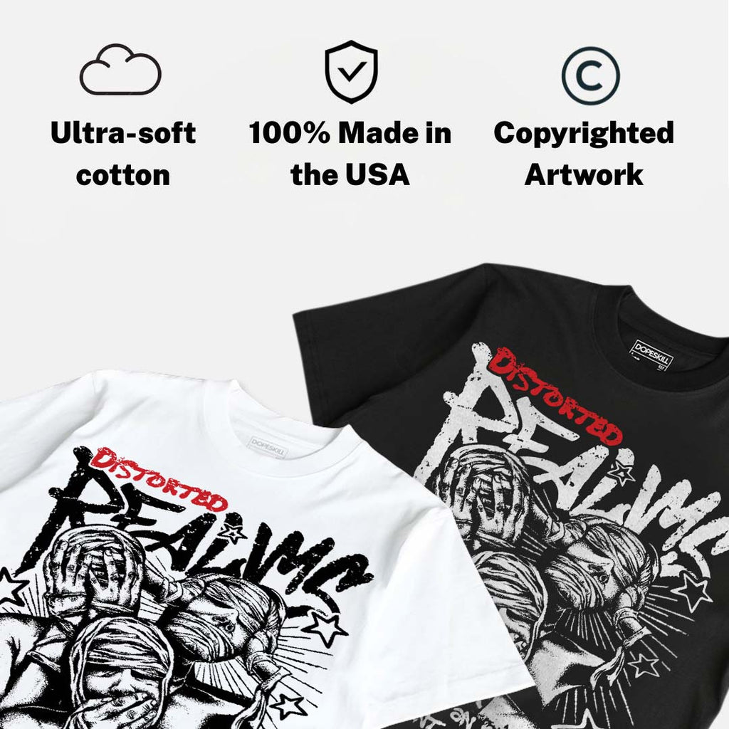 Space Jam 9s DopeSkill T-Shirt Distorted Realms Graphic