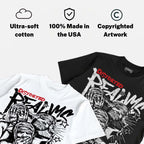 Space Jam 9s DopeSkill T-Shirt Distorted Realms Graphic