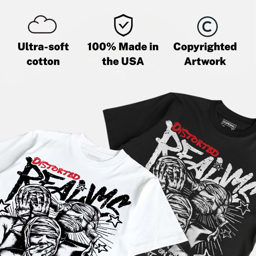 Space Jam 9s DopeSkill T-Shirt Distorted Realms Graphic