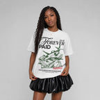Space Jam 9s DopeSkill T-Shirt Forever Paid Graphic