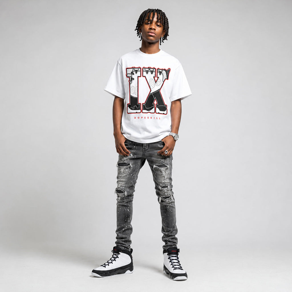 Space Jam 9s DopeSkill T-Shirt IX Jordan 9 Graphic