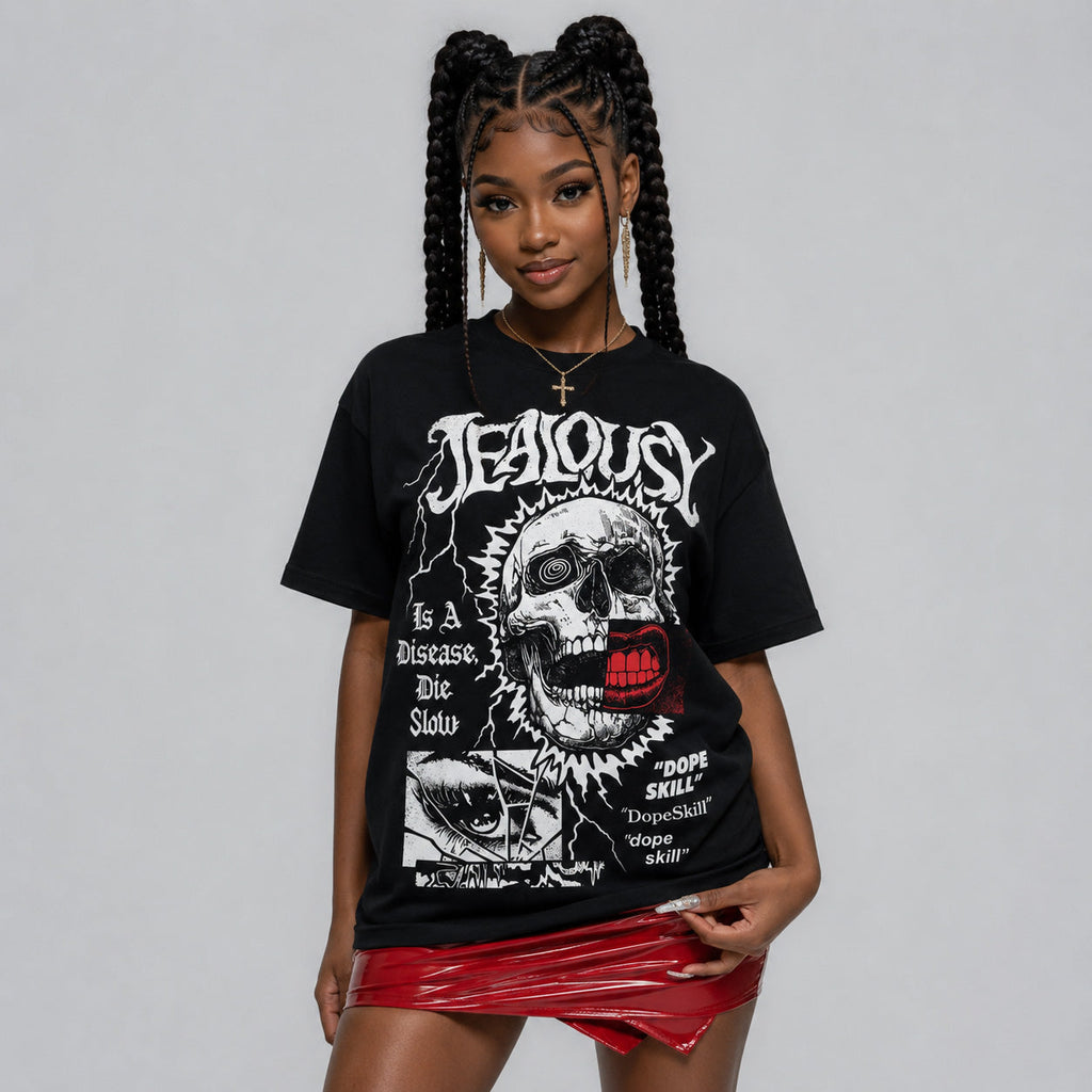 Space Jam 9s DopeSkill T-Shirt Jealousy Graphic