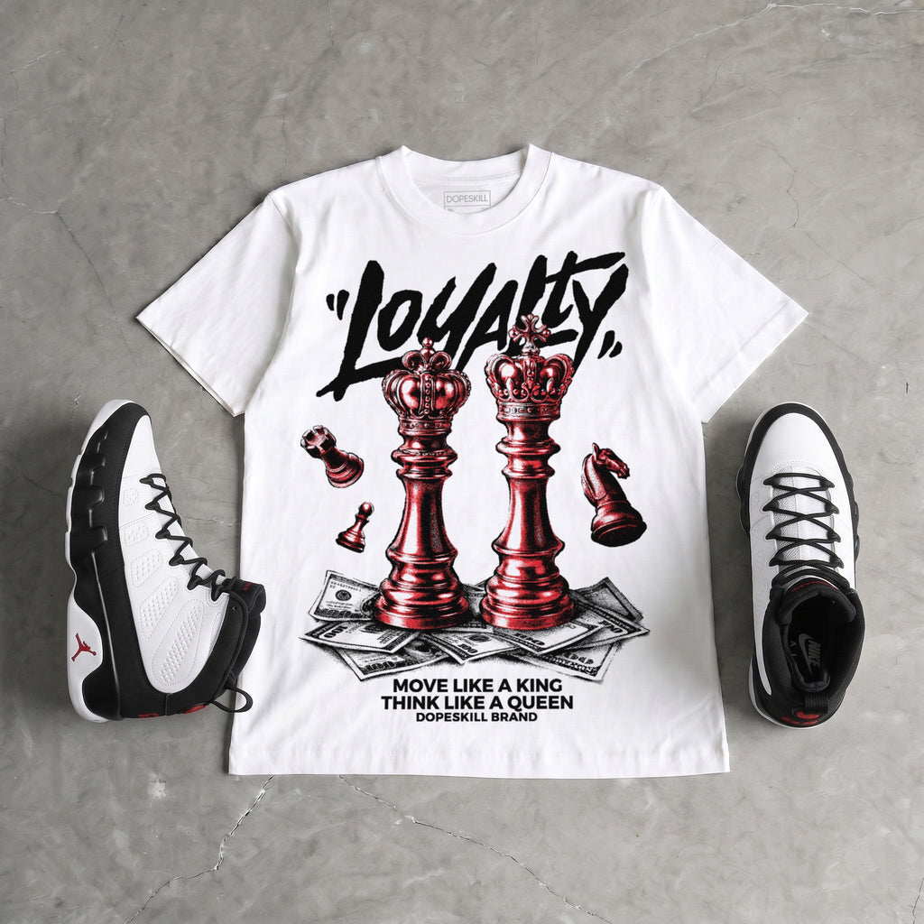 Space Jam 9s DopeSkill T-Shirt Loyalty Graphic