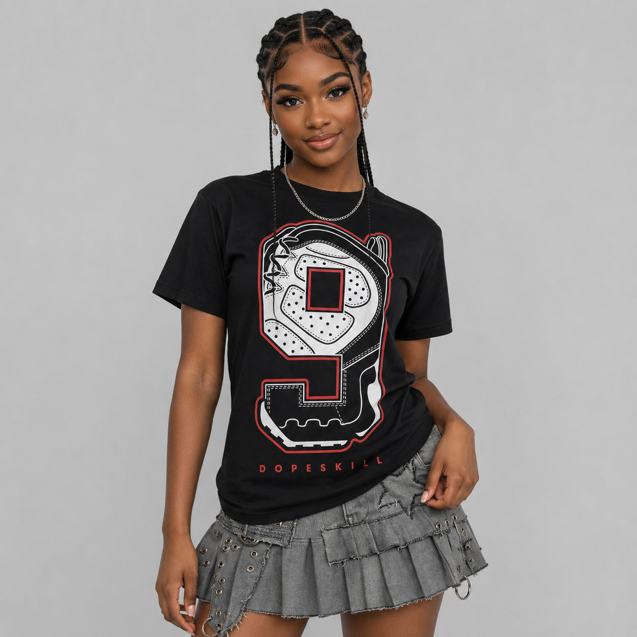 Space Jam 9s DopeSkill T-Shirt No.9 Graphic