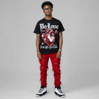 Space Jam 9s DopeSkill T-Shirt No Love For My Haters Graphic