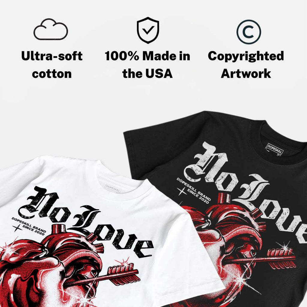 Space Jam 9s DopeSkill T-Shirt No Love For My Haters Graphic