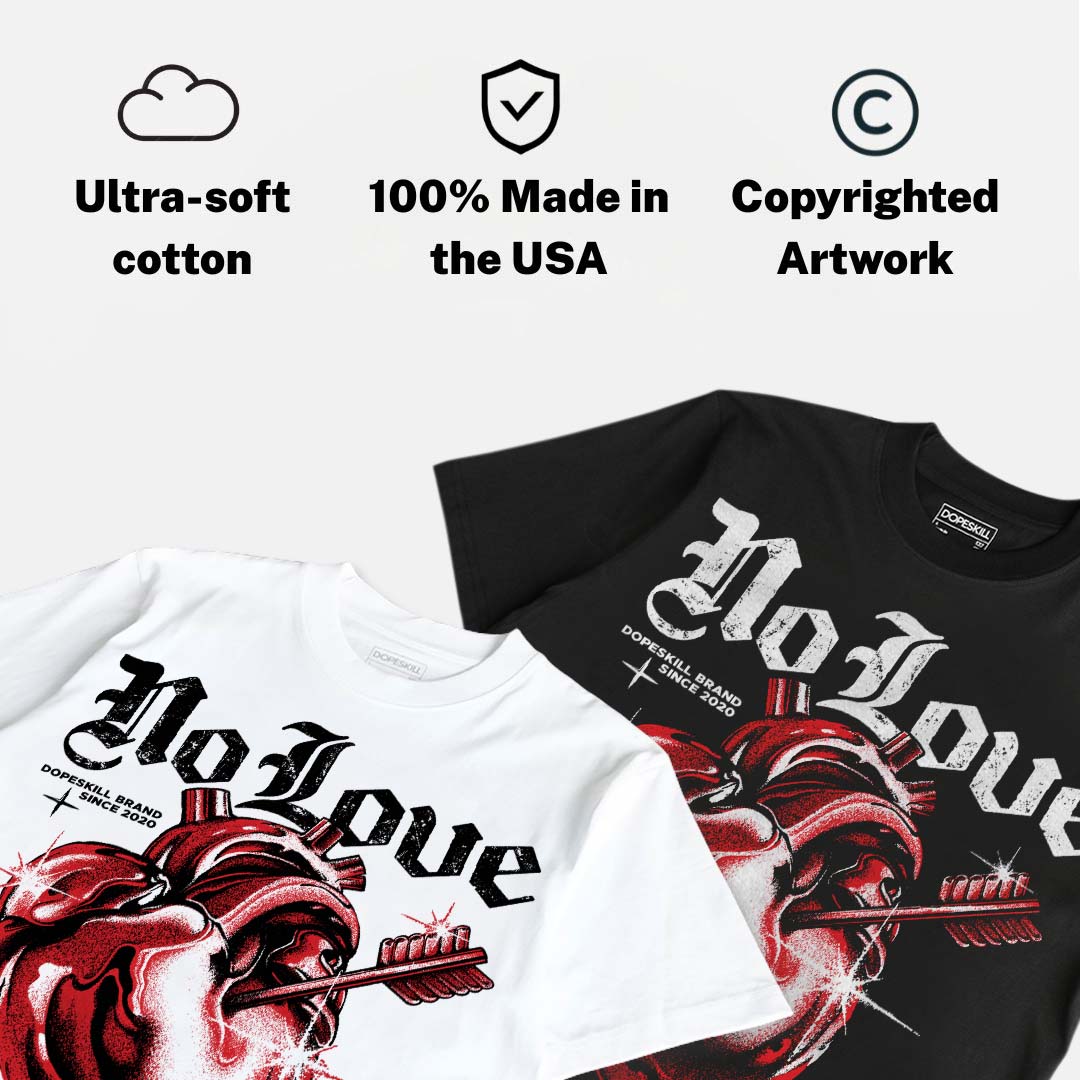 Space Jam 9s DopeSkill T-Shirt No Love For My Haters Graphic