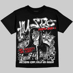 Space Jam 9s DopeSkill Oversize Print T-Shirt No Money No Lust Graphic