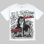 Space Jam 9s DopeSkill Oversize Print T-Shirt No Money No Lust Graphic