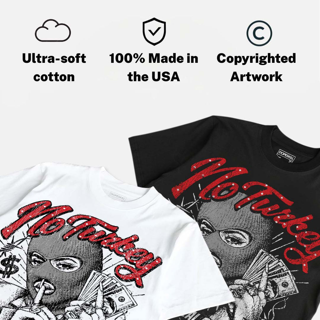 Space Jam 9s DopeSkill Oversize Print T-Shirt No Turkey Graphic