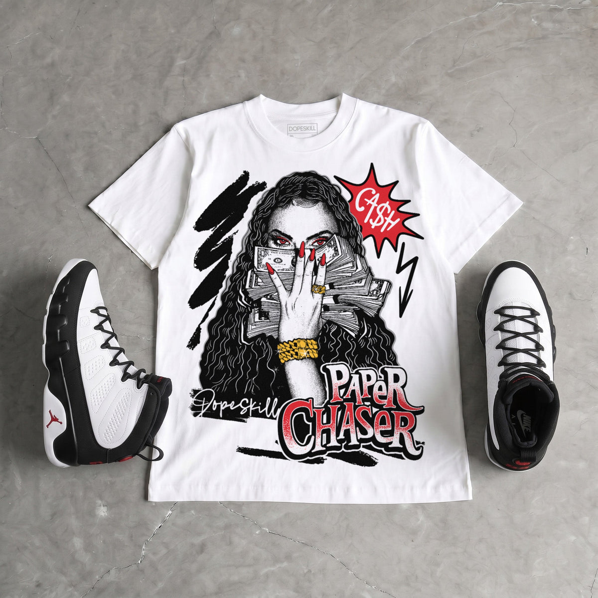 Space Jam 9s DopeSkill T-Shirt NPC Graphic