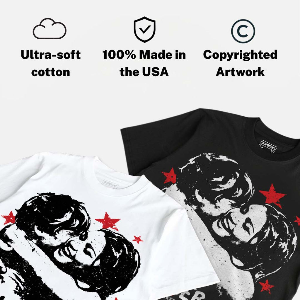 Space Jam 9s DopeSkill Oversize Print T-Shirt Real Lover Club Graphic