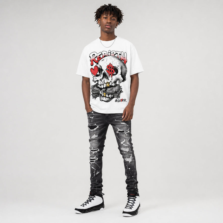Space Jam 9s DopeSkill T-Shirt Rebirth Graphic