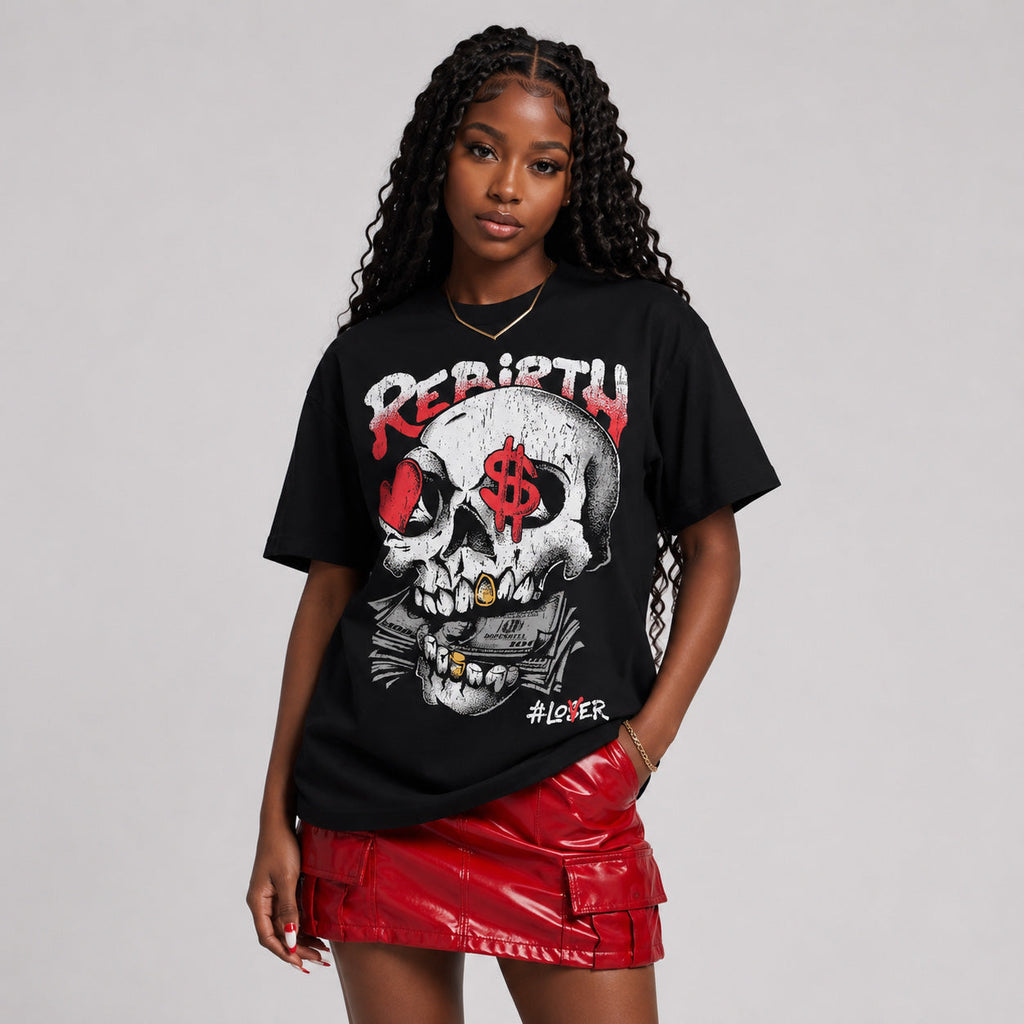 Space Jam 9s DopeSkill T-Shirt Rebirth Graphic