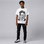 Space Jam 9s DopeSkill T-Shirt Rich Boy Camo Graphic