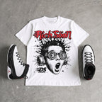 Space Jam 9s DopeSkill Oversize Print T-Shirt Rich Soon Graphic